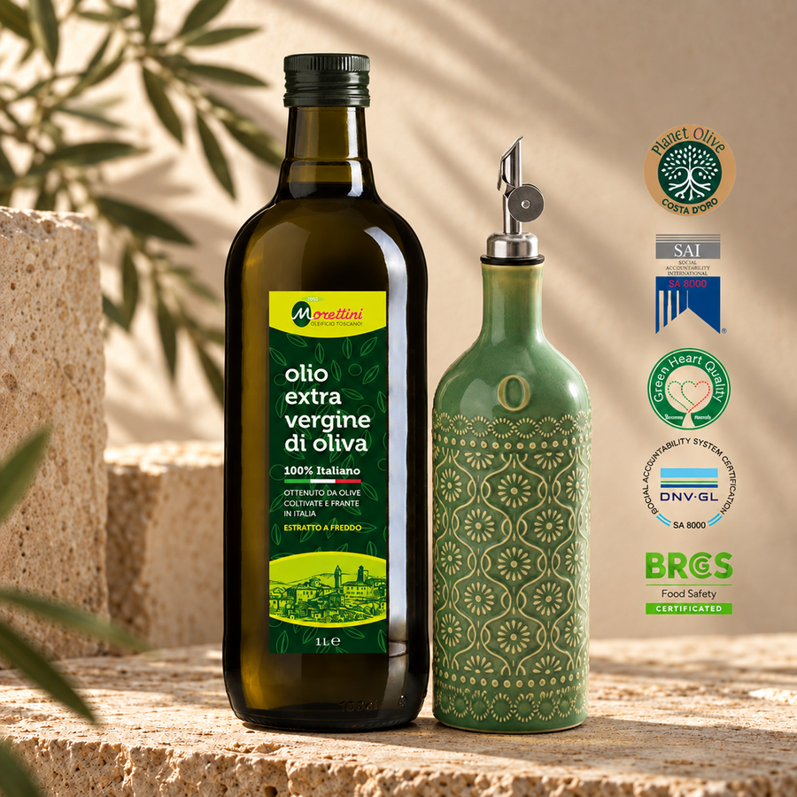100% italienisches natives Olivenöl extra - 1000ml