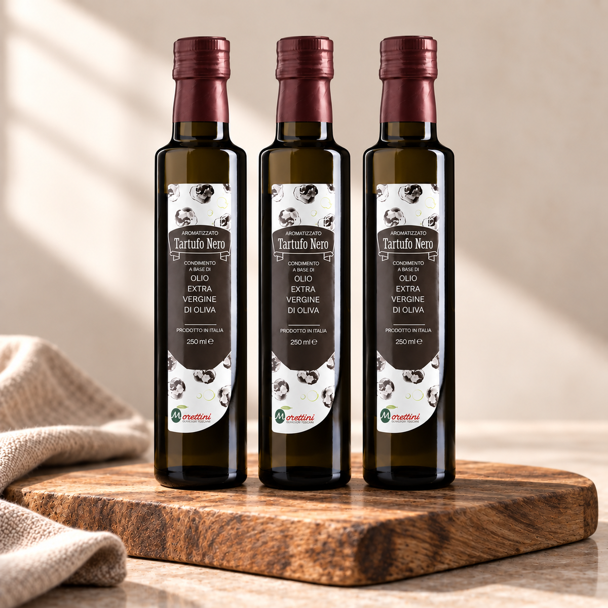 Zwarte Truffel Olijfolie Voordeelpakket - 750ml