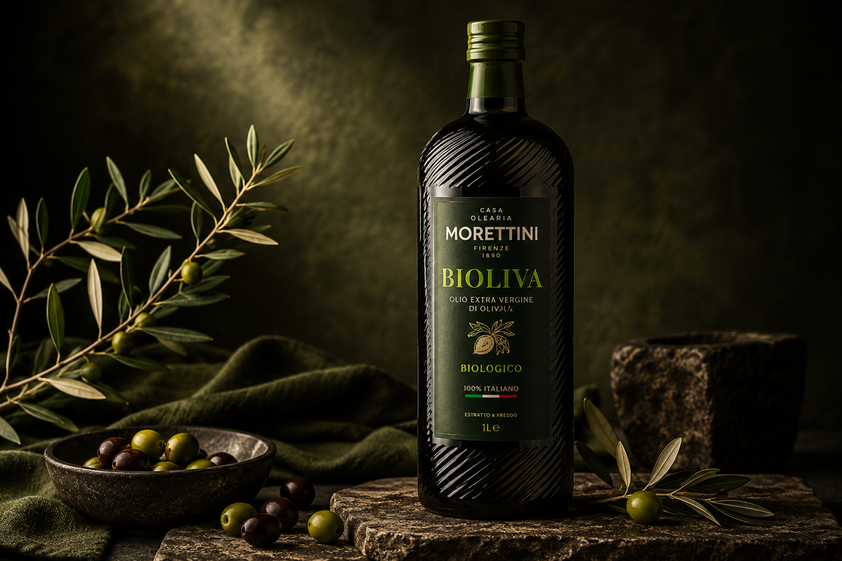 Italiaanse extra vierge olijfolie