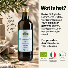 Biologische Extra Vierge Olijfolie - 1000 ml