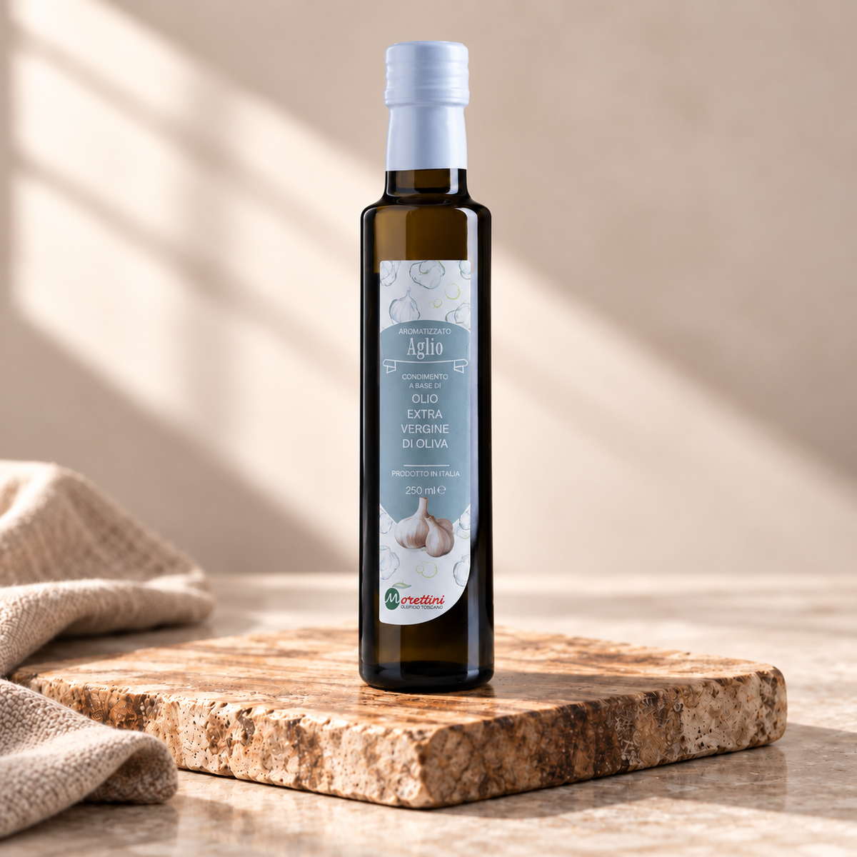 Knoflook Extra Vierge Olijfolie – 250 ml